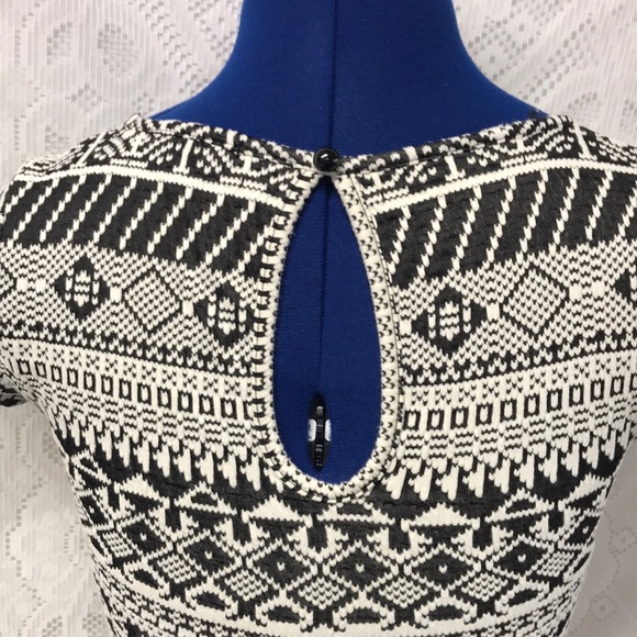 Charlotte Russe Junior Black and White Dress - Picture 3 of 6